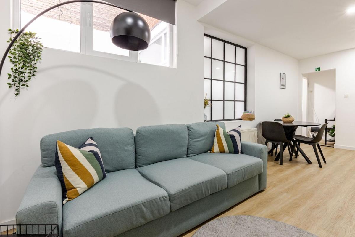 Cosy Appartement Met Tuin In Centrum Antwerpen Gratis Parking Free Parking! Buitenkant foto