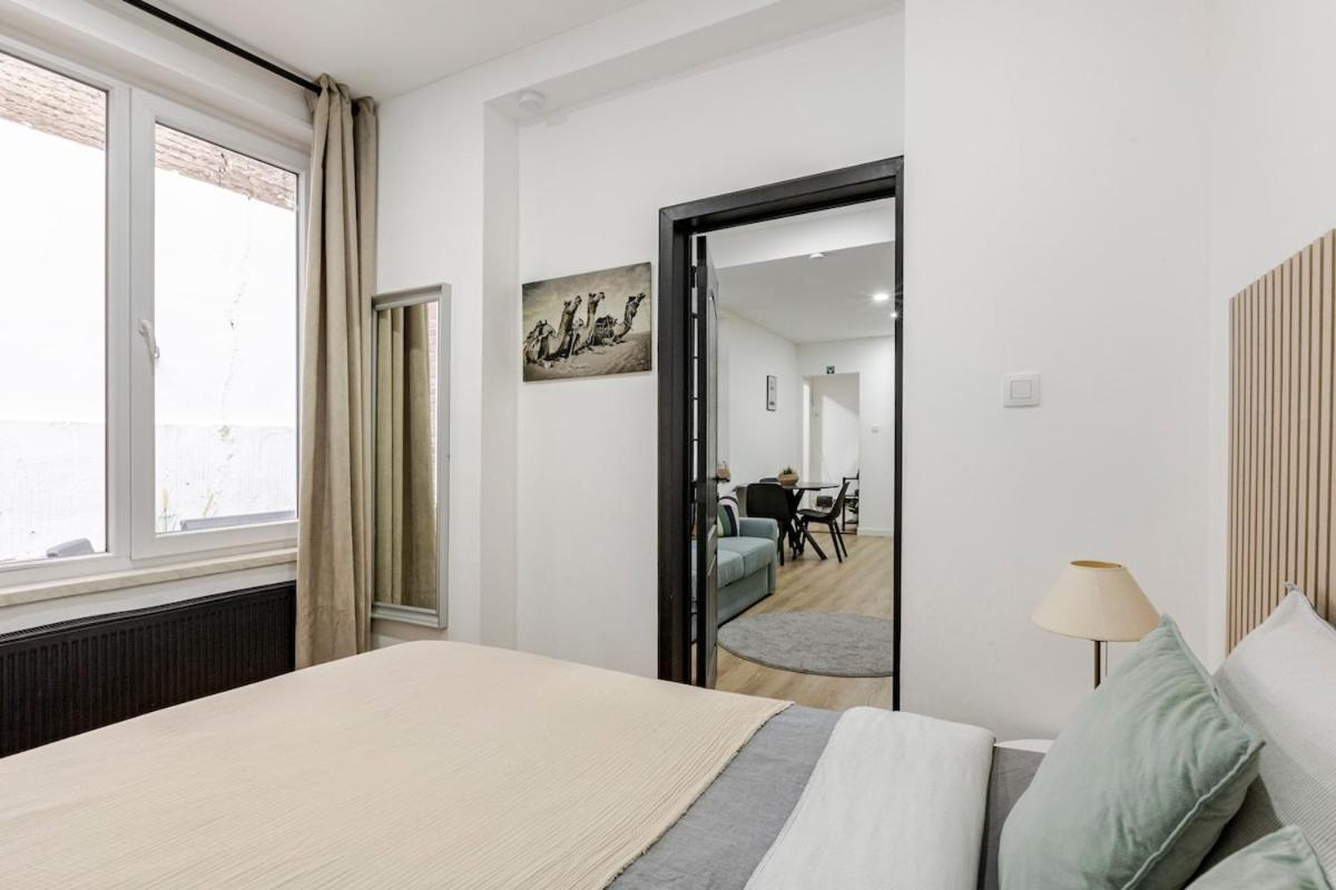 Cosy Appartement Met Tuin In Centrum Antwerpen Gratis Parking Free Parking! Buitenkant foto
