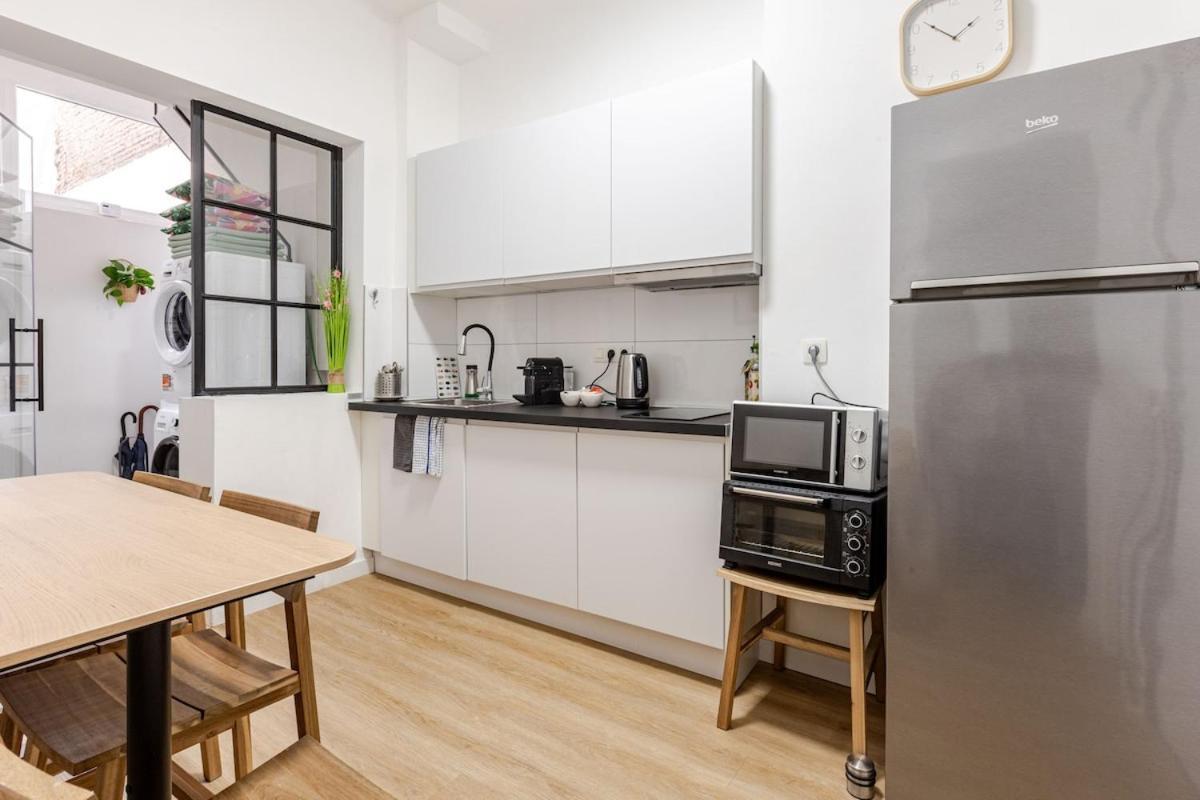 Cosy Appartement Met Tuin In Centrum Antwerpen Gratis Parking Free Parking! Buitenkant foto