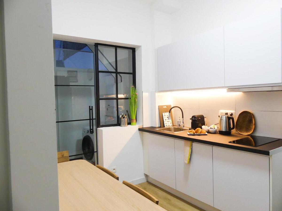 Cosy Appartement Met Tuin In Centrum Antwerpen Gratis Parking Free Parking! Buitenkant foto