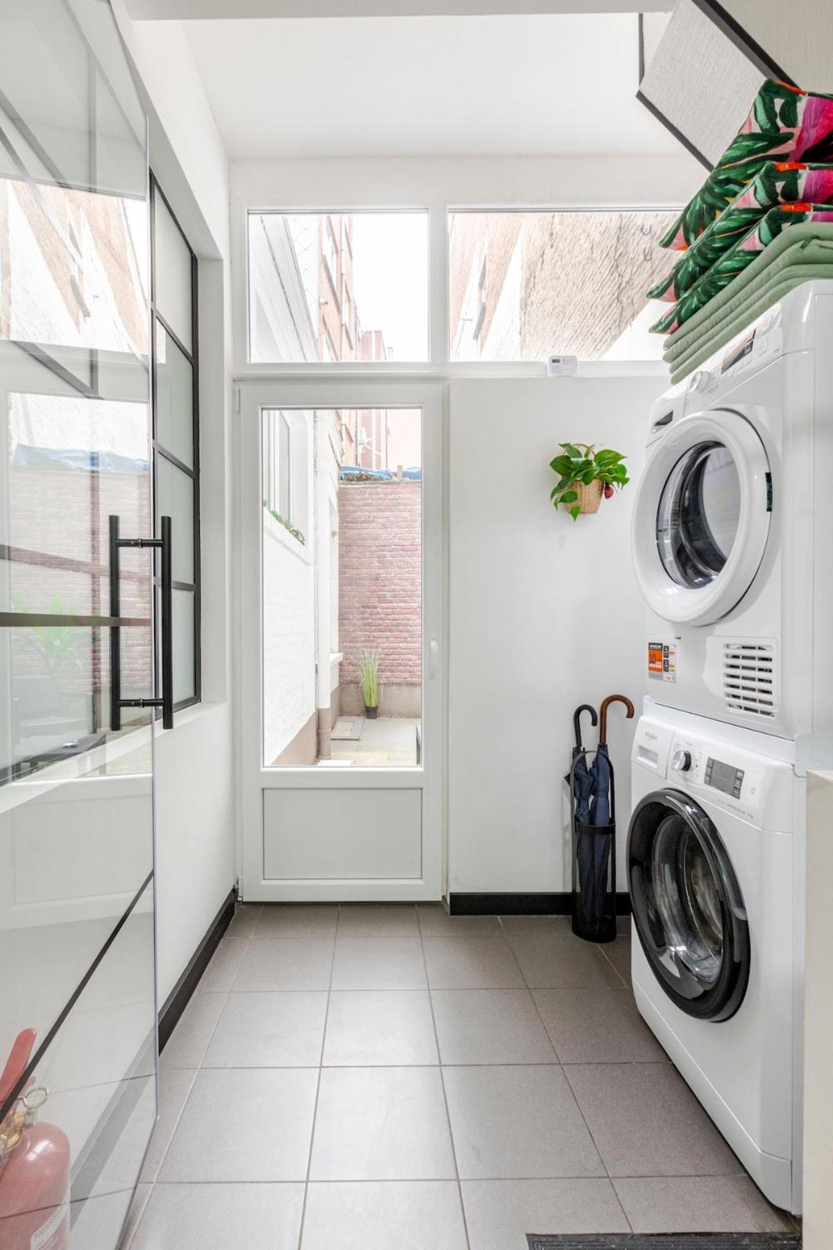 Cosy Appartement Met Tuin In Centrum Antwerpen Gratis Parking Free Parking! Buitenkant foto